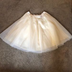 Never worn cream skirt